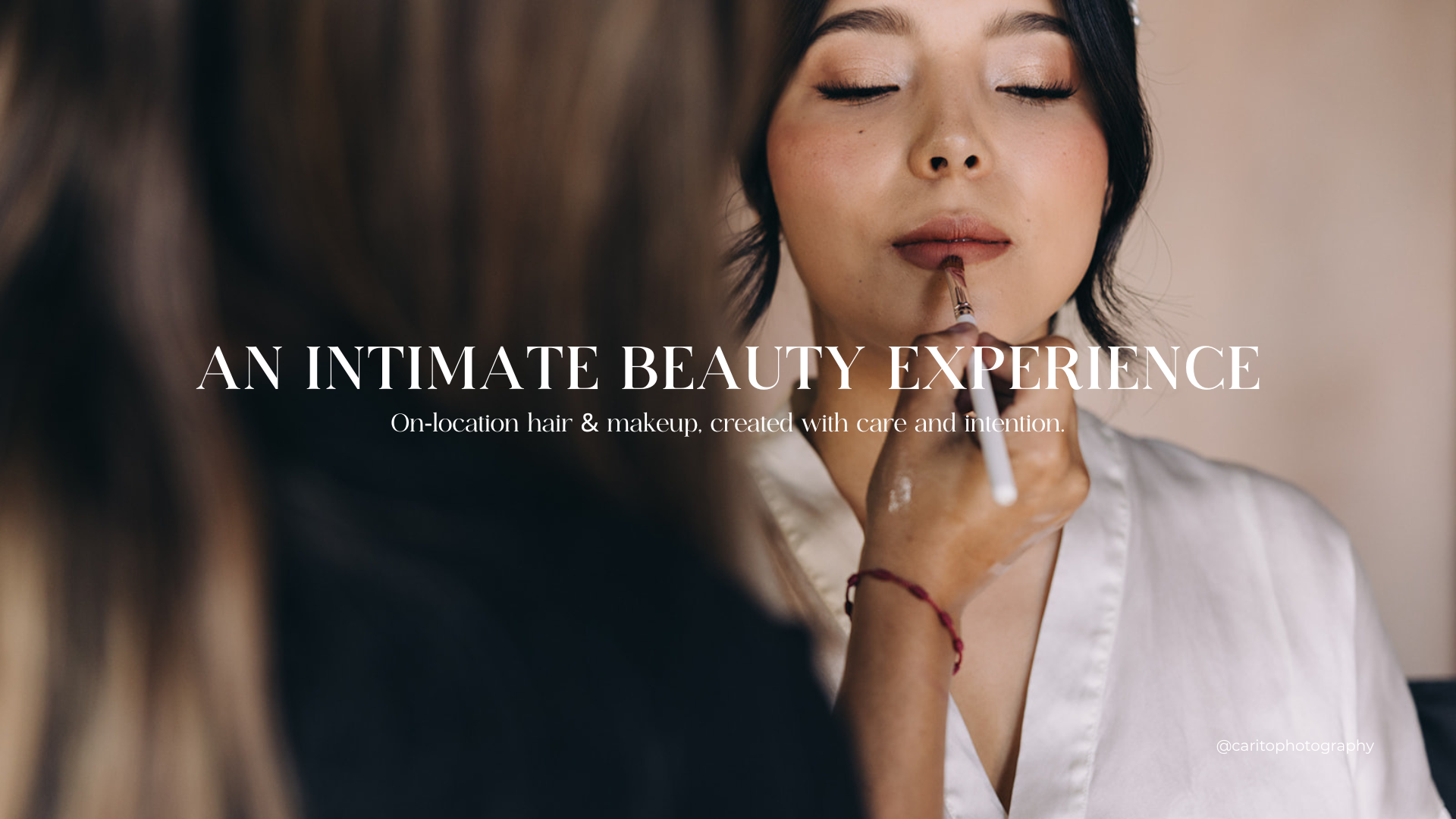 MAKEUP AND HAIRSTYLE AT HOME