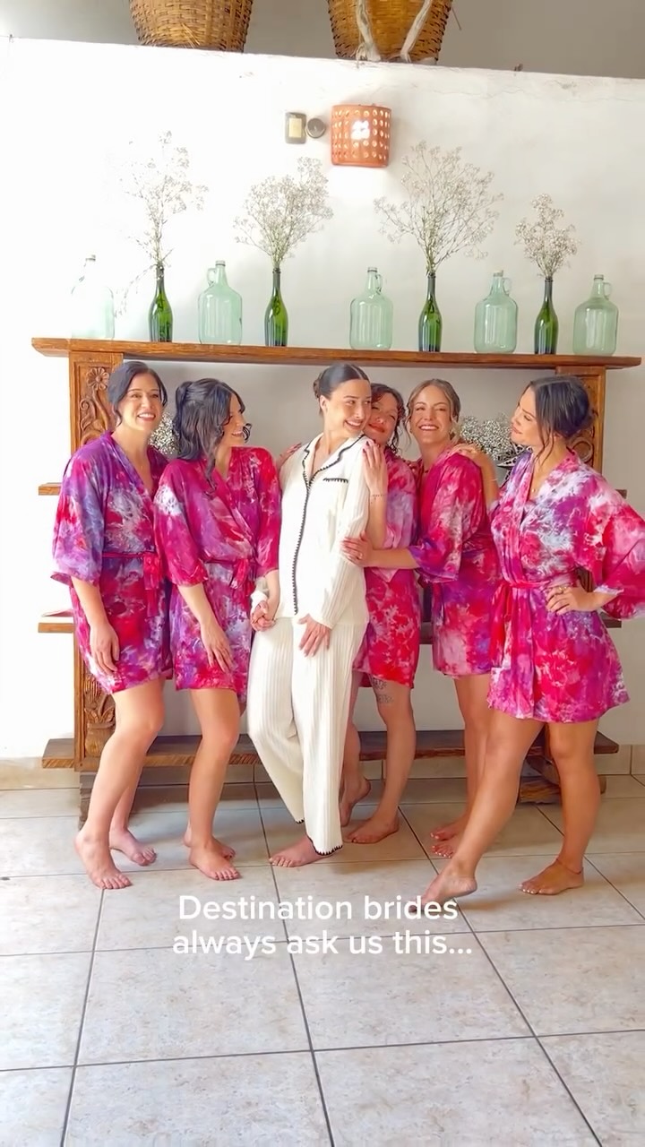 “Can you also take care of my bridesmaids and family?” ✨

This is one of the questions destination brides ask us the most — and the answer is always yes 🤍

We know how important it is to have a smooth and stress-free wedding morning, especially when planning from another country. 

That’s why our team is experienced in accommodating additional guests and keeping everything organized and on time✨

Destination brides, we’ve got you 🤍

#SanMiguelWedding #DestinationBride #qrowedding #MexicoWedding #BridalHairAndMakeup